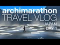 Japan Day 1 - Tokyo + Kanagawa - Archimarathon Travel Vlog