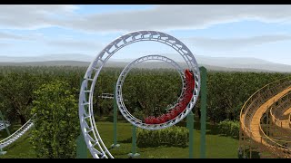 "Python" - part 3 efteling recreation - Nolimits 2