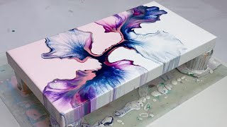 152. FLORAL FANTASY | Dutch Pour | Acrylic Pouring Tutorial