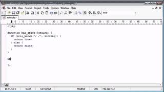 Beginner PHP Tutorial 45 More on Expression Matching