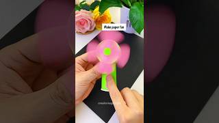 making fan with paper cup #shorts #diy #papercrafts #craft #papercrafthacks | maker magic crafts