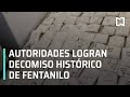 Decomiso histórico de Fentanilo en Sinaloa | Detienen a