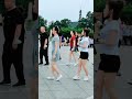 jilin beishan park shuffle dance public fitness