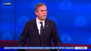 Jeb to Rubio: You Guys Are On a French Work Week | Jeb Bush