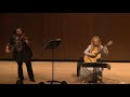 Tali Roth in Lincoln Center with Laura Jean Goldberg