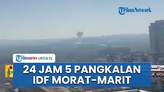 Serangan Dahsyat Hizbullah Gempur 5 Pangkalan Militer Israel dalam 24 Jam, Pakai Roket Fadi 1