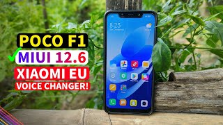 Poco F1 | MIUI 12.6 Xiaomi EU 21.9.28 RomKTPro Project | Game Turbo Voice Changer!