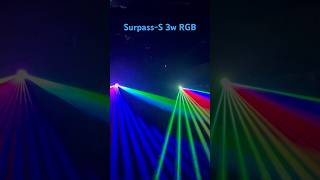 Powerful RGB stage light LCGroup CANADA #laser Surpass-S 3W RGB #shorts