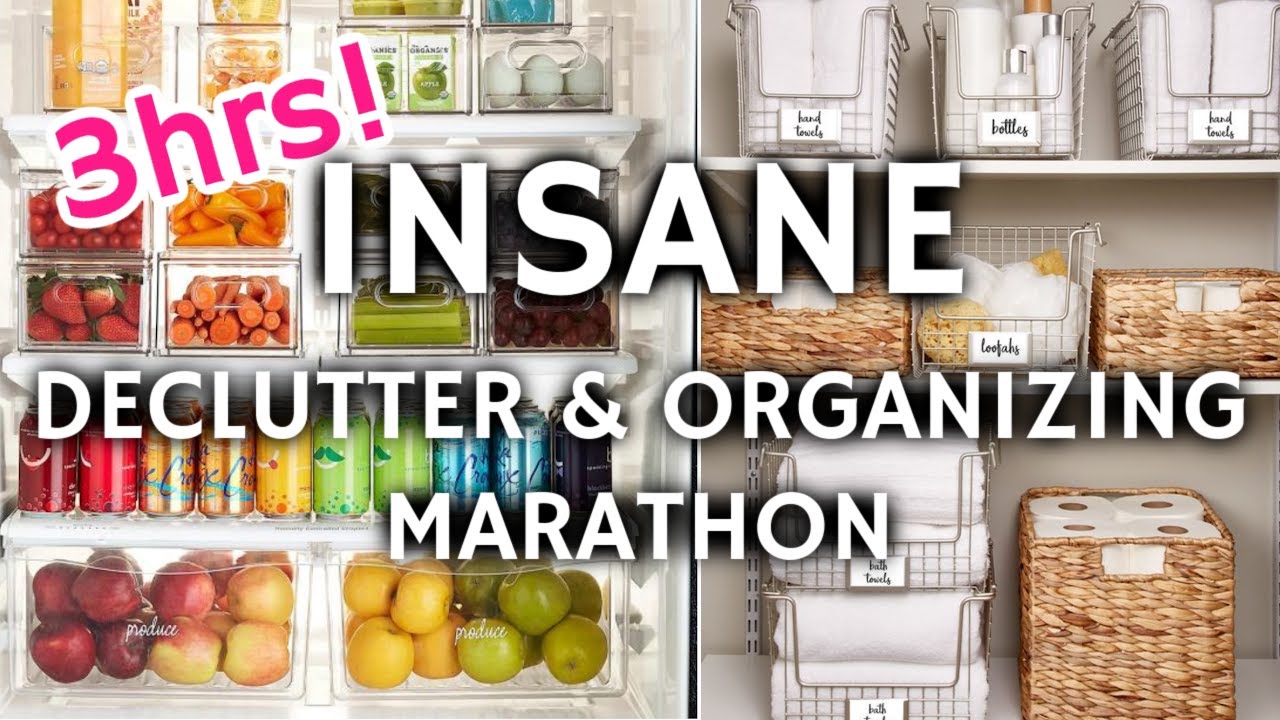 3hrs Declutter Organizing Marathon Youtube