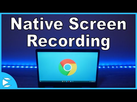 Native Chrome OS Screen Capture Tutorial