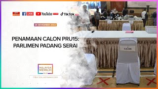[LANGSUNG] Penamaan Calon Parlimen P.017 Padang Serai | 24 Nov 2022