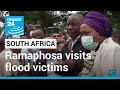 South African leader visits flood victims as death toll tops 300 • FRANCE 24 English