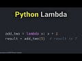 Python Lambda Functions: Anonymous Functions in Python