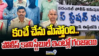 Warangal : కంచే చేను మేస్తోంది.. పోలీస్ కానిస్టేబుల్ ఇంట్లో గంజాయి | Prime9 News