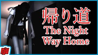 The Night Way Home 帰り道 | Ghost Stalks Schoolgirl Home In Japanese Horror Game