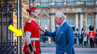 Injured Guard Refuses To Leave His Post Until King Charles Steps In With A Heartwarming Gesture