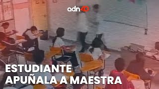 Delincuente de 14 años apuñala a su maestra de Español | Ciudad Desnuda