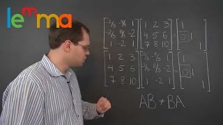 Linear Algebra 11o: There Is Only One Inverse Matrix