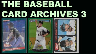 E33 - The Baseball Card Archives Vol 3.  Campaneris, Canseco, Carew, Cartlon, Carter, Cash..........