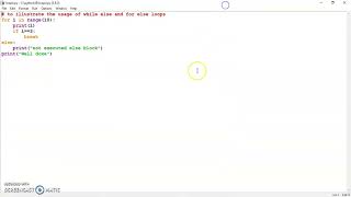 Python programming 15 range function and programs