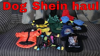 Shein dog clothes haul