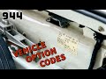 Porsche 944 – Decoding Vehicle Option Codes From The Build Tag Sticker