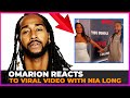 OMARION REACTS TO VIRAL VIDEO WITH NIA LONG. ARE THEY DATING??