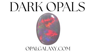 Reddish Pink Lightning Ridge Dark Opal Ringstone 1.40 ct