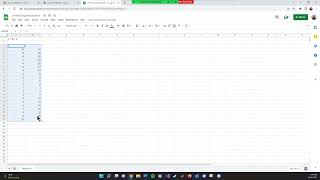 Graphing a Linear Function Using Google Sheets