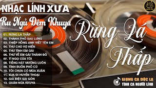 RỪNG LÁ THẤP ➤ LK Nhạc BOLERO Trữ Tình HAY NHẤT - NHẠC LÍNH DIỄN QUÂN, GIỌNG CA ĐỘC LẠ, HAY ĐẠC BIỆT