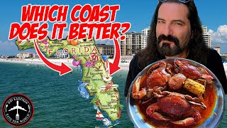 FLORIDA SEAFOOD WARS! Which coast does it better?