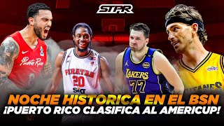 NOCHE HISTORICA EN EL BSN!!! PUERTO RICO CLASIFICA AL AMERICUP!!!