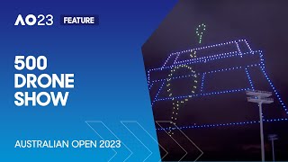 Putting on a Show with 500 Drones | Australian Open 2023