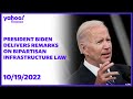 President Biden delivers remarks on Bipartisan Infrastructure Law