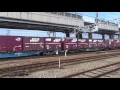 【4k】jr山陽本線　ef210 105号機牽引　1059レ貨物列車