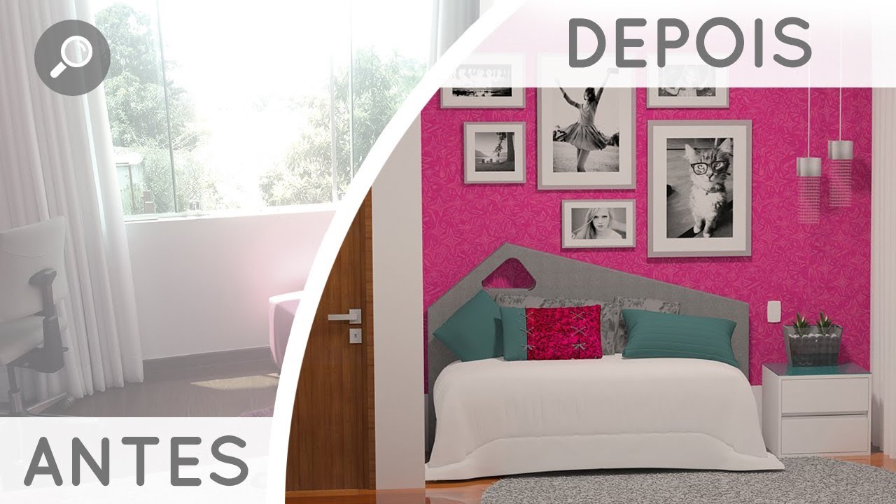 Antes E Depois Quarto Menina Youtube