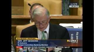 Sessions on Senate Dem Majority's 'Deliberate And Determined' Effort To Avoid  Budget Votes