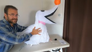 Unboxing Review: Gemmy 3.5ft Airblown Inflatable ZERO -  Nightmare Before Christmas - Walmart