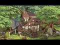 The Witch's Cottage | The Sims 4 Speed Build with Ambience Sounds | No CC