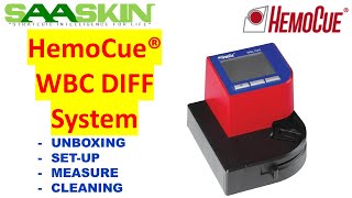 HemoCue® WBC DIFF System | UNBOXING | SET-UP | MEASURE | CLEANING | #123501 | Point of Care Testing