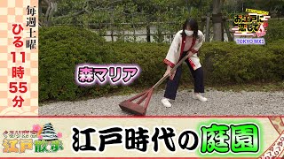 お江戸に恋して【江戸時代の庭園(2021/11/20 OA)】森マリアと堀口茉純が巡る