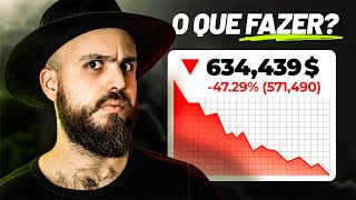 🚨 O QUE FAZER QUANDO O MERCADO DESPENCA? (GUIA DEFINITIVO) 🔥