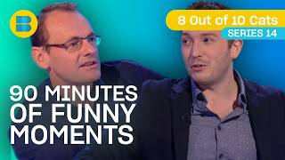 90  Minutes of Funny Moments From Series 14! | 8 Out of 10 Cats | Banijay Comedy