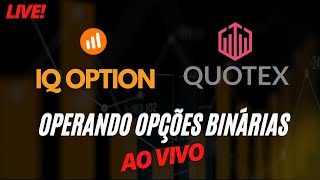 LIVE OPERANDO AO VIVO TUDO OU NADA - IQ OPTION- OPÇÕES BINÁRIAS ESTAMOS 19 DIAS POSITIVO