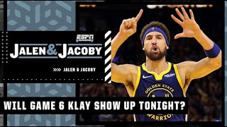 Jalen Rose expects Game 6 Klay to show up tonight 👀🍿 | Jalen & Jacoby