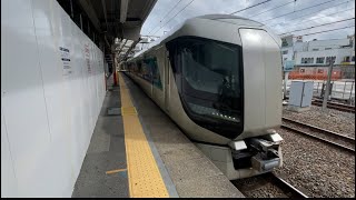 特急リバティけごん27号東武日光行き500系　東武伊勢崎線西新井駅通過