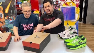 SURPRISED SNEAKER UNBOXING WITH SANCHUPAPA AND ANTISHOE