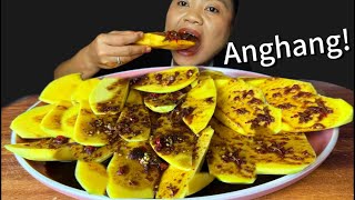 Sour Spicy Mangga mix with sauce ASMR mukbang