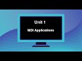 MDI Applications