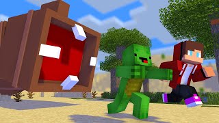 MAIZEN : Giant SandWorm - Minecraft Parody Animation JJ & Mikey